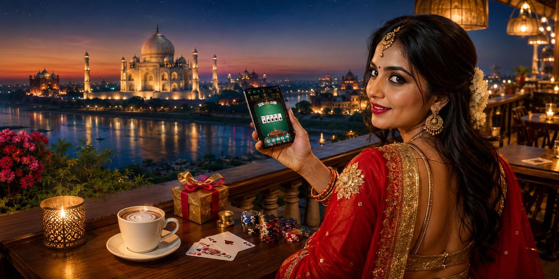 Dealer dealing cards in Andar Bahar game played online in India
