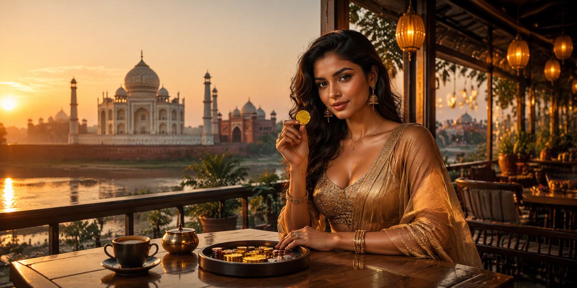Mobile user playing live casino games on smartphone in India